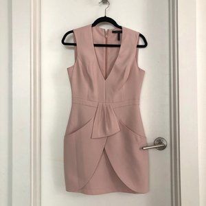 BCBG blush dress, 6